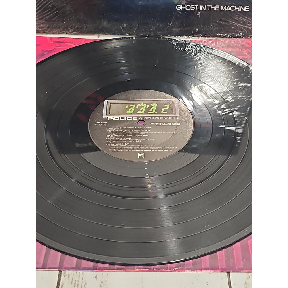 The Police – Ghost In The Machine - 1981 A&M Records SP-3730 Rock Vinyl LP - Picture 15 of 16
